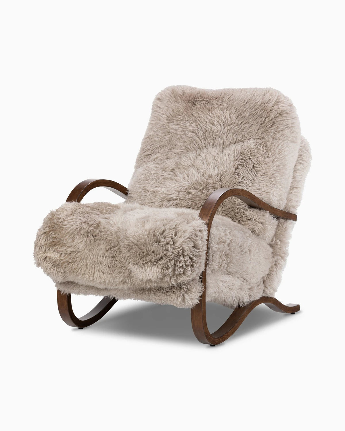 Taupe Mongolian Fur