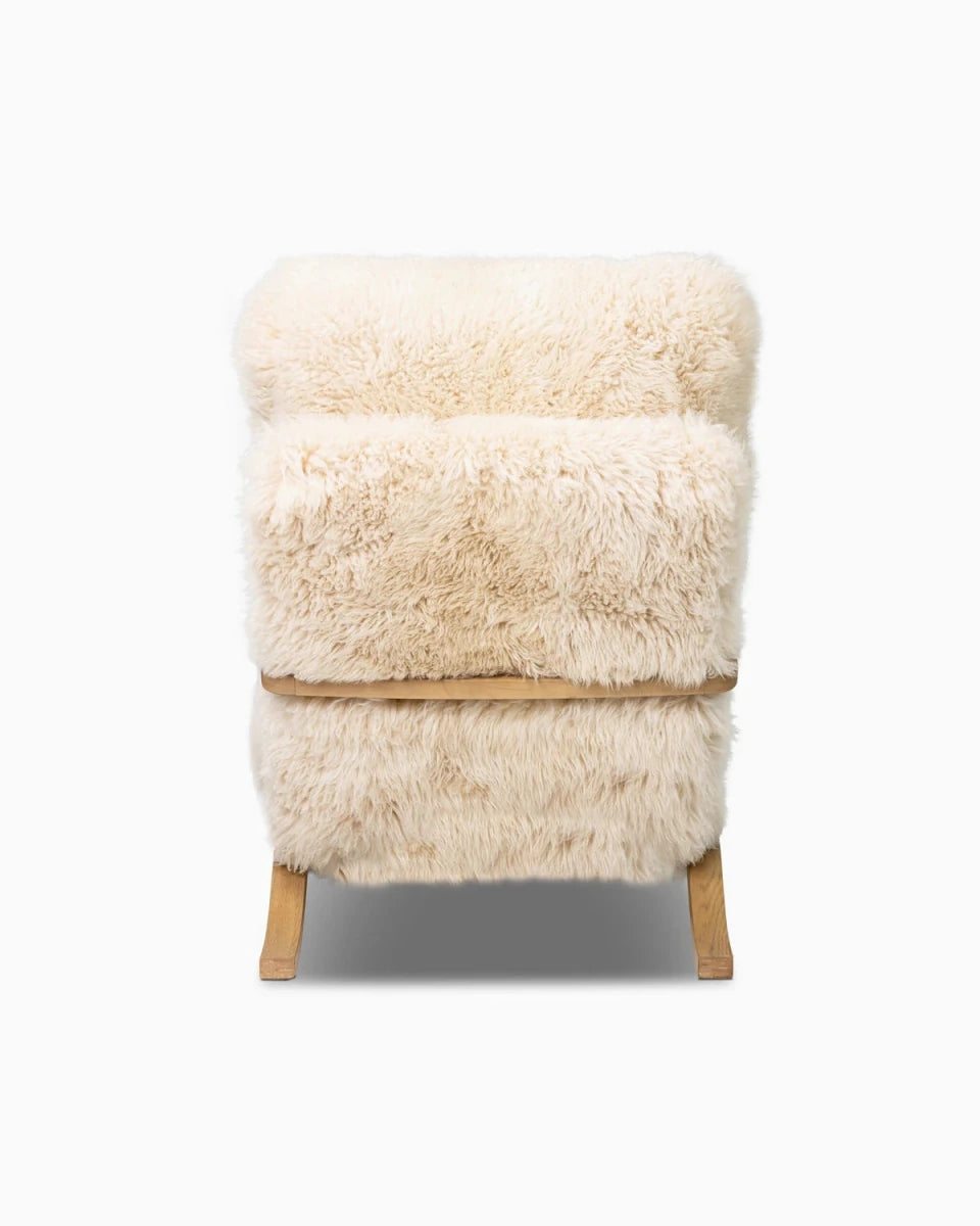 Champagne Mongolian Fur
