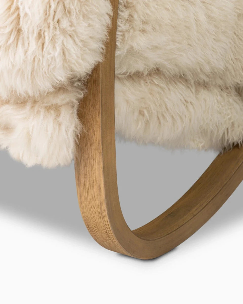 Champagne Mongolian Fur