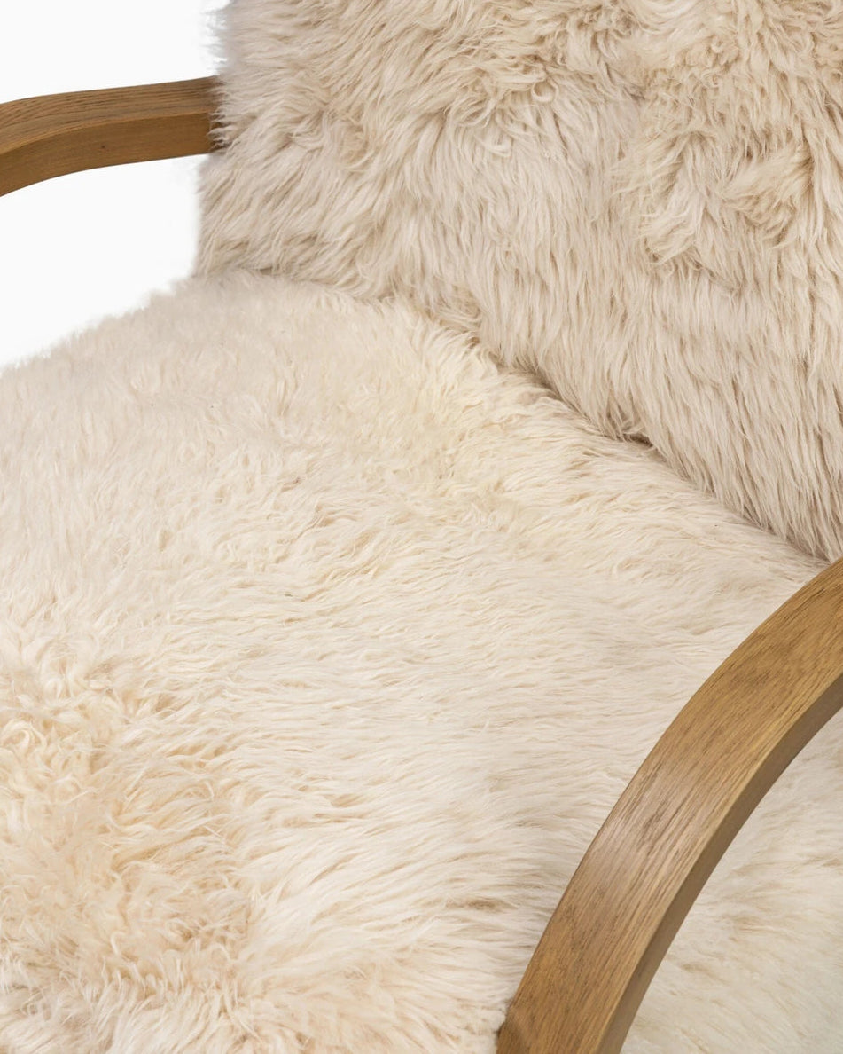 Champagne Mongolian Fur