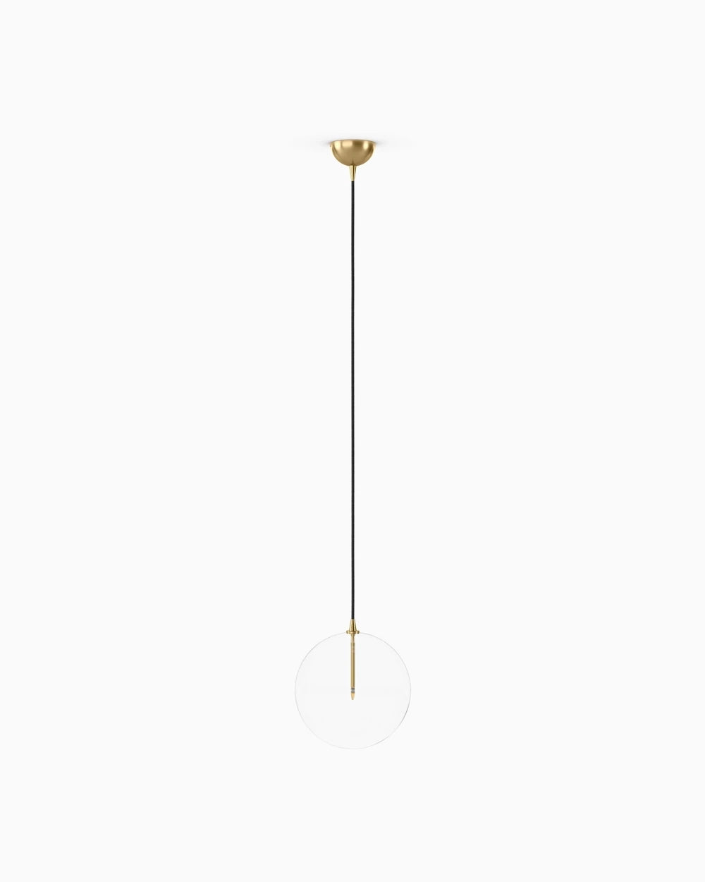 Burnished Brass / 11.75" x 11.75" / Clear Glass