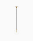 Burnished Brass / 11.75" x 11.75" / Clear Glass