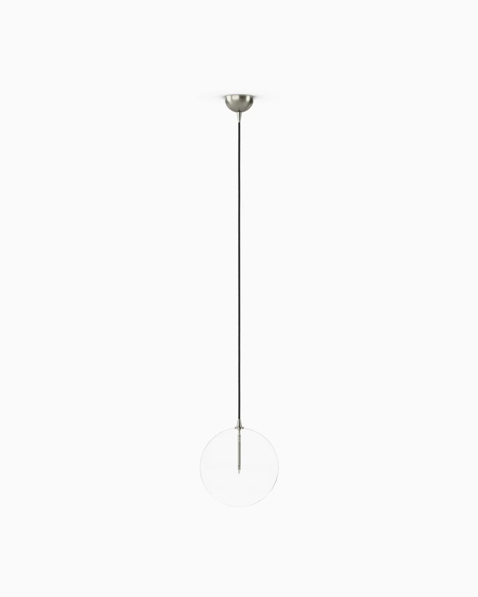 Polished Nickel / 11.75" x 11.75" / Clear Glass