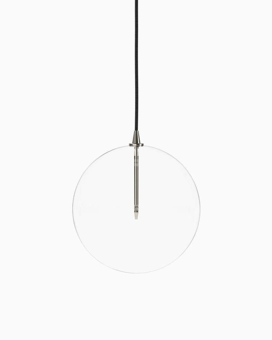Polished Nickel / 11.75" x 11.75" / Clear Glass