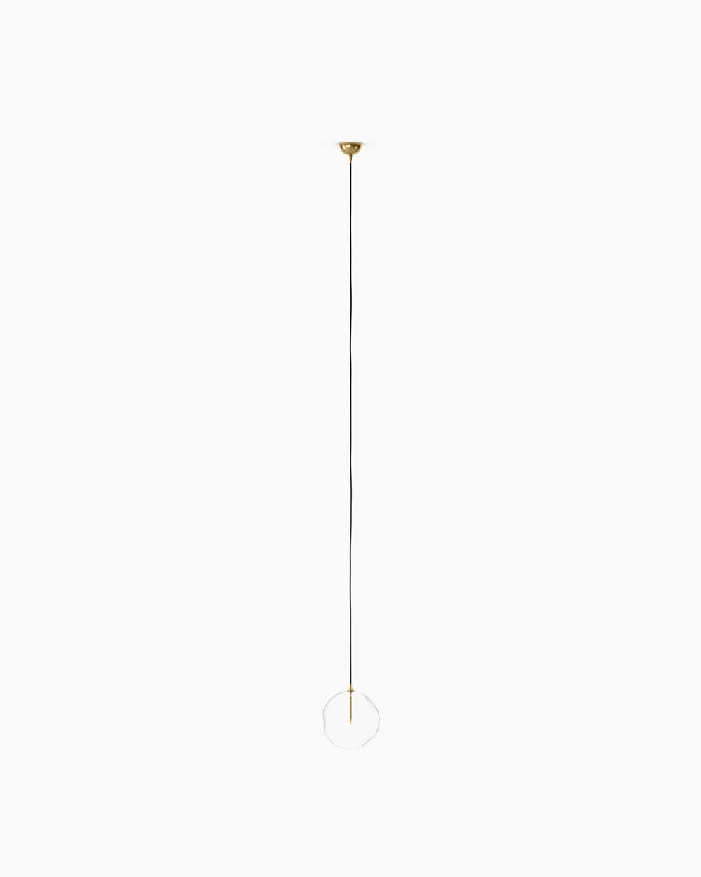 Burnished Brass / 11.75" x 11.75" / Organic Glass