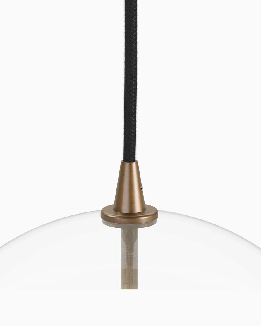 Heritage Bronze Brass / 11.75" x 11.75" / Clear Glass