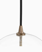 Heritage Bronze Brass / 11.75" x 11.75" / Organic Glass