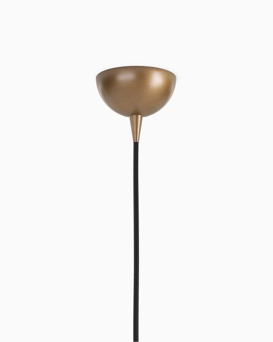 Heritage Bronze Brass / 7.75" x 7.75" / Organic Glass
