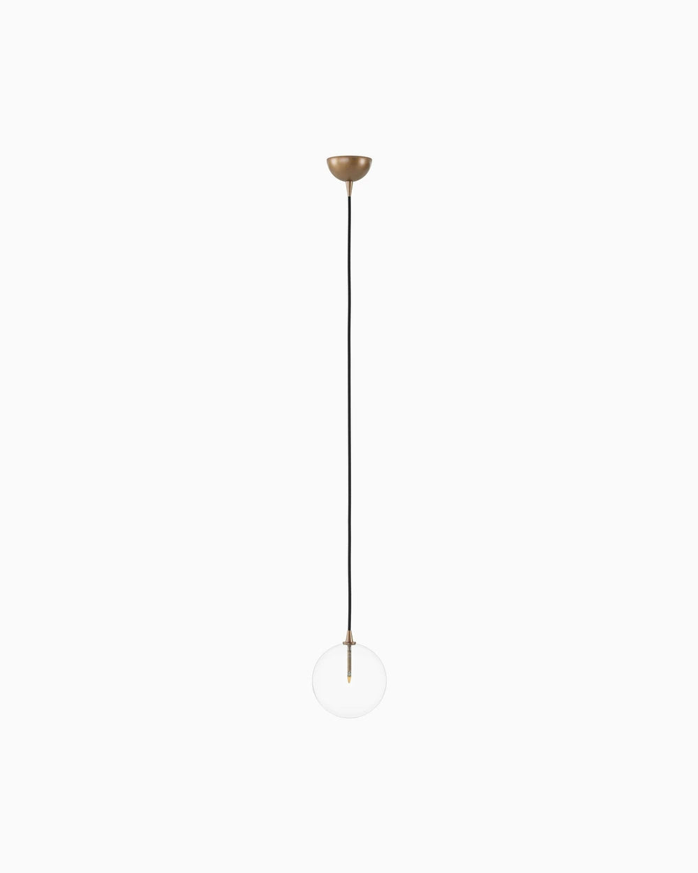 Heritage Bronze Brass / 7.75" x 7.75" / Clear Glass