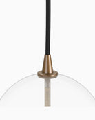 Heritage Bronze Brass / 7.75" x 7.75" / Clear Glass