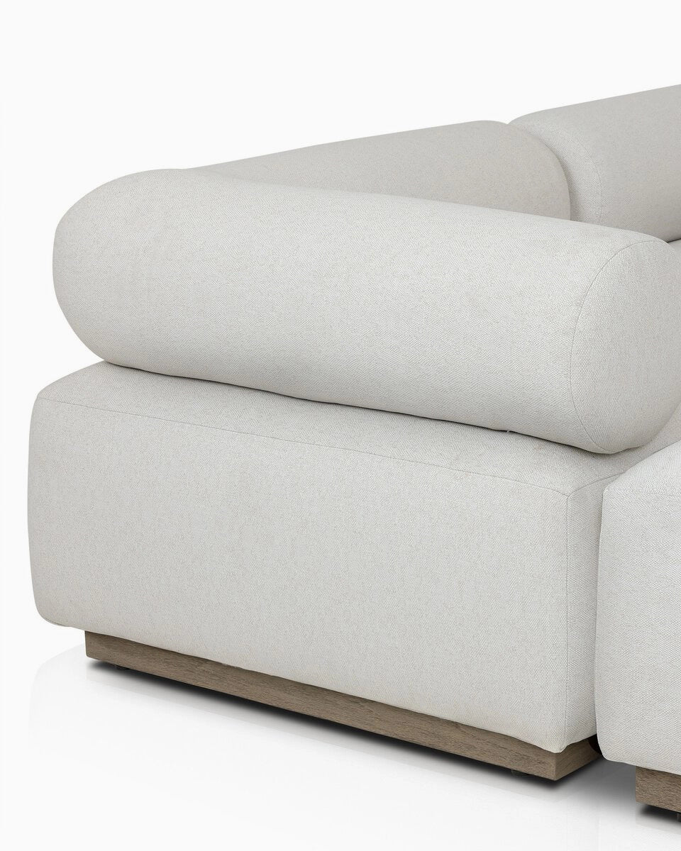 Alessi Linen / 3 Piece w/Ottoman