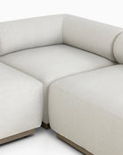 Alessi Linen / 3 Piece w/Ottoman