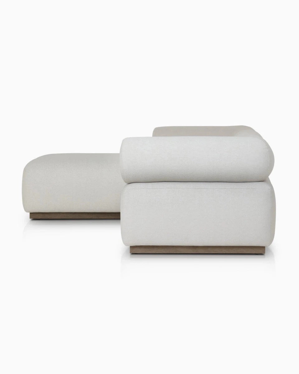 Alessi Linen / 3 Piece w/Ottoman