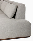 Concha Fog / Left Bumper Chaise