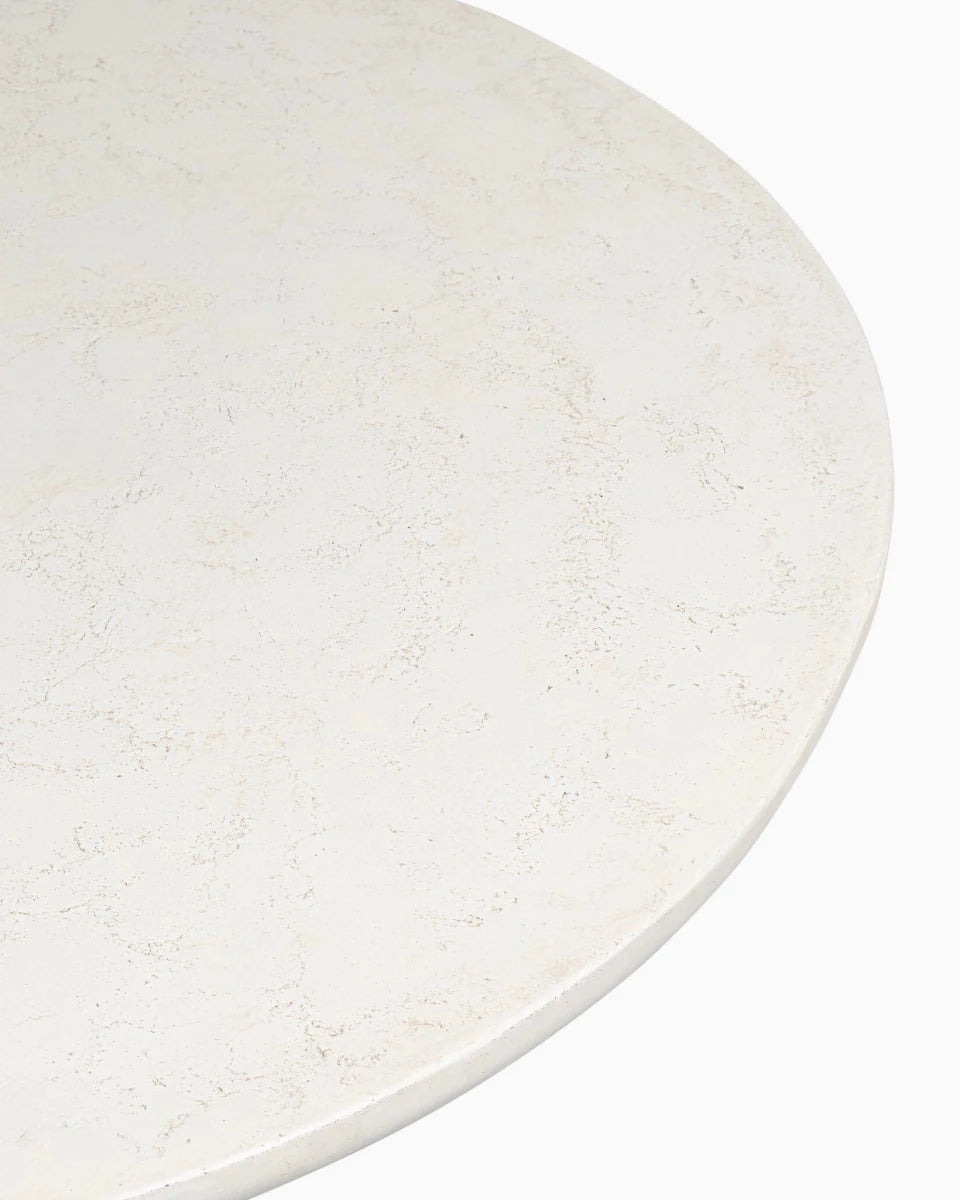Aged White Concrete / Small (26")