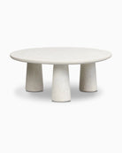 Aged White Concrete / Large (36")