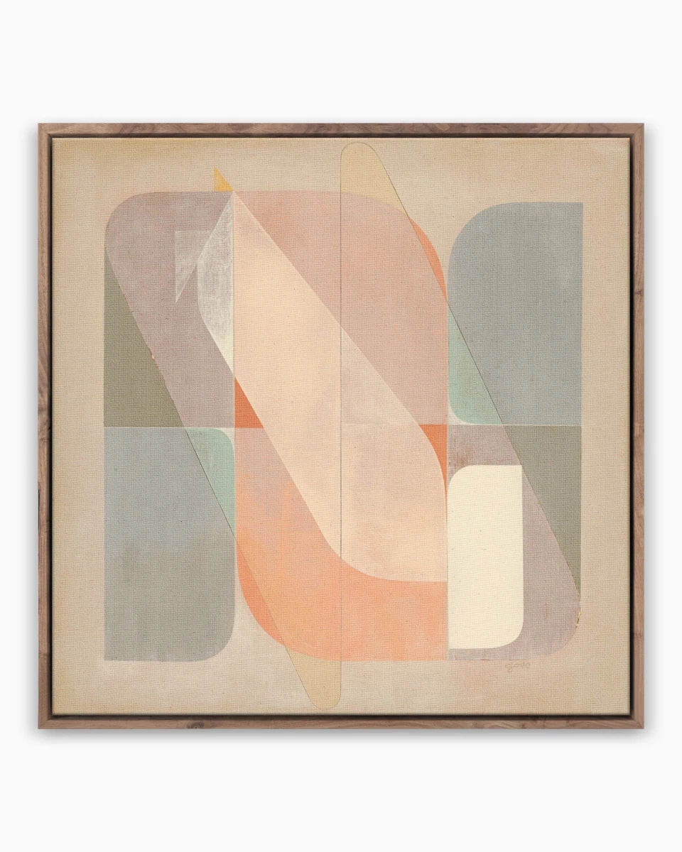 40" x 40" / Rustic Walnut