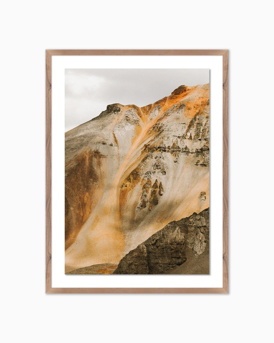 30" x 40" / Rustic Walnut