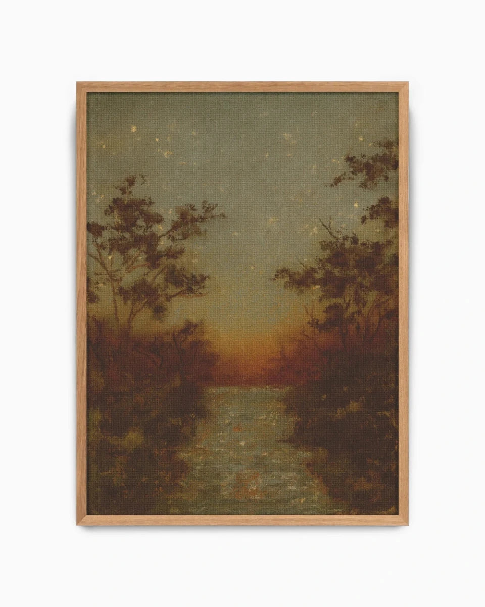 White Oak / 18" x 24"