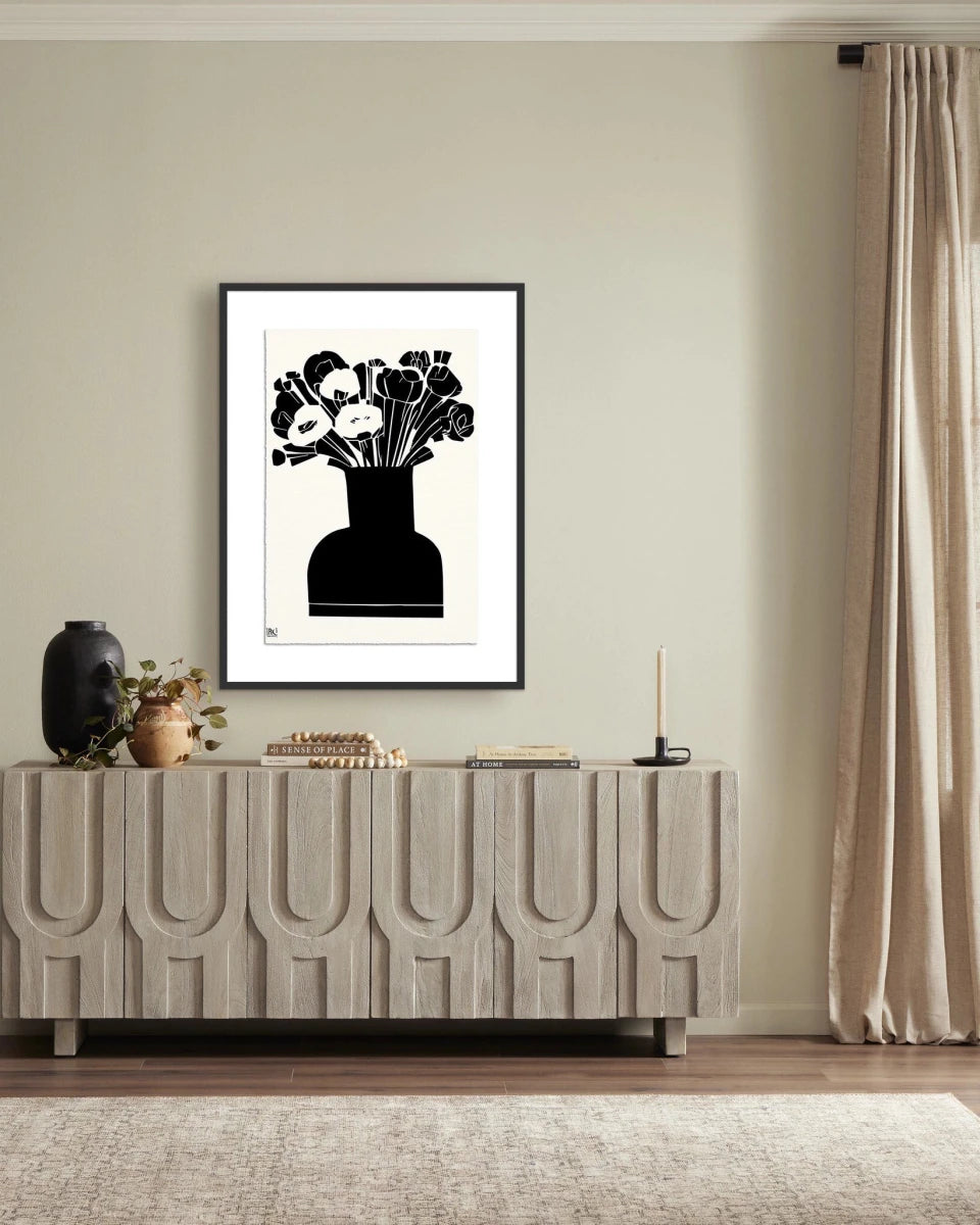 12" x 18" / Black Maple
