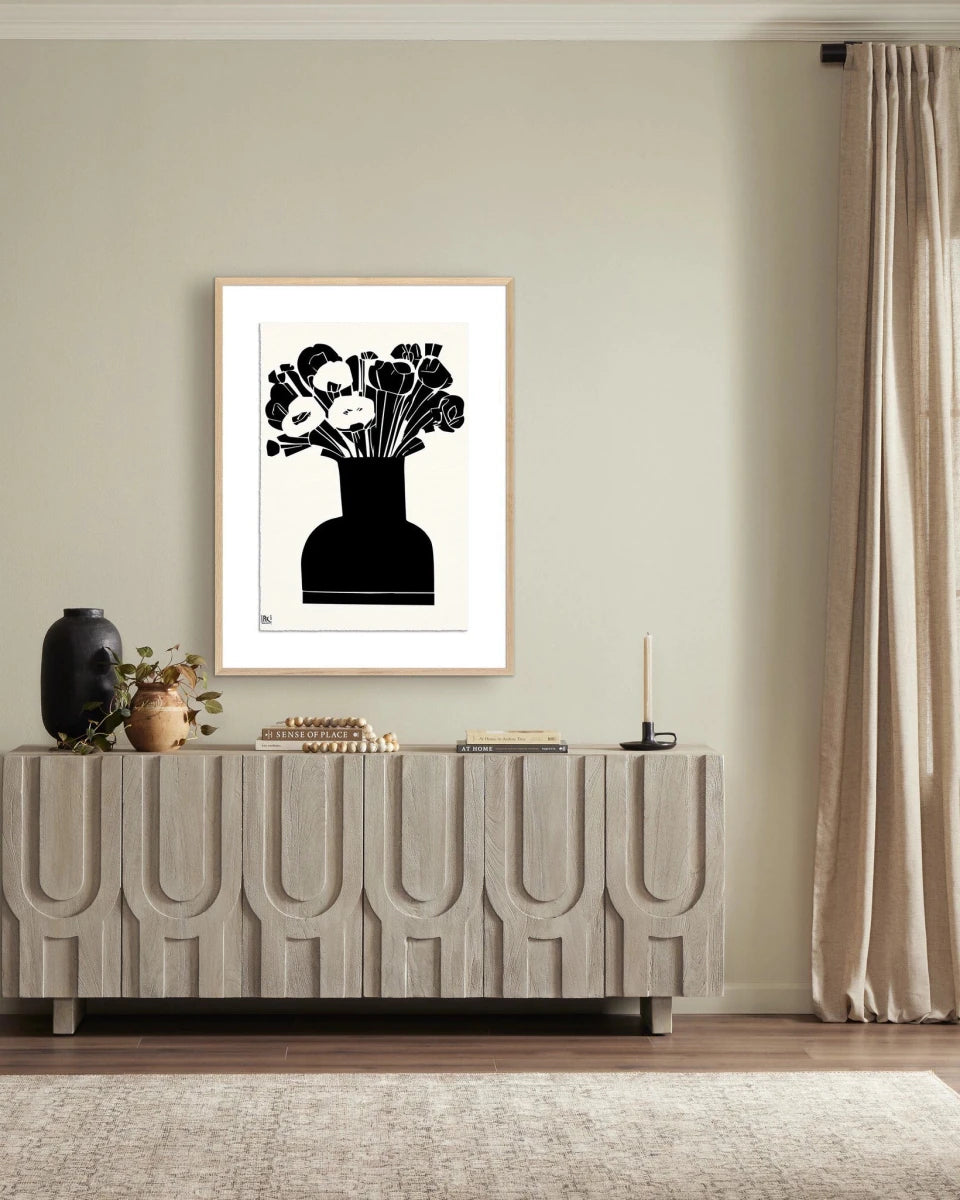 24" x 32" / White Oak