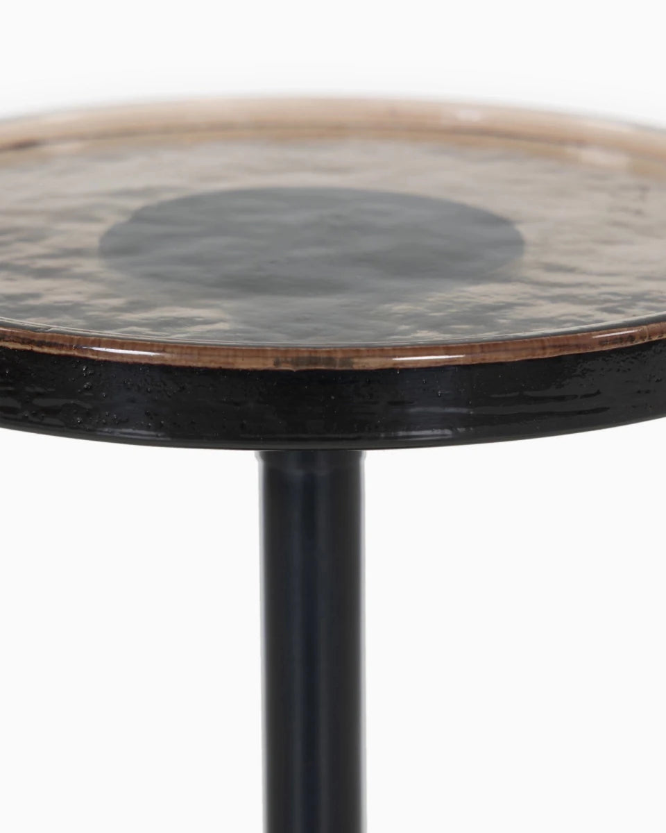 Smoked Brown Cast Glass