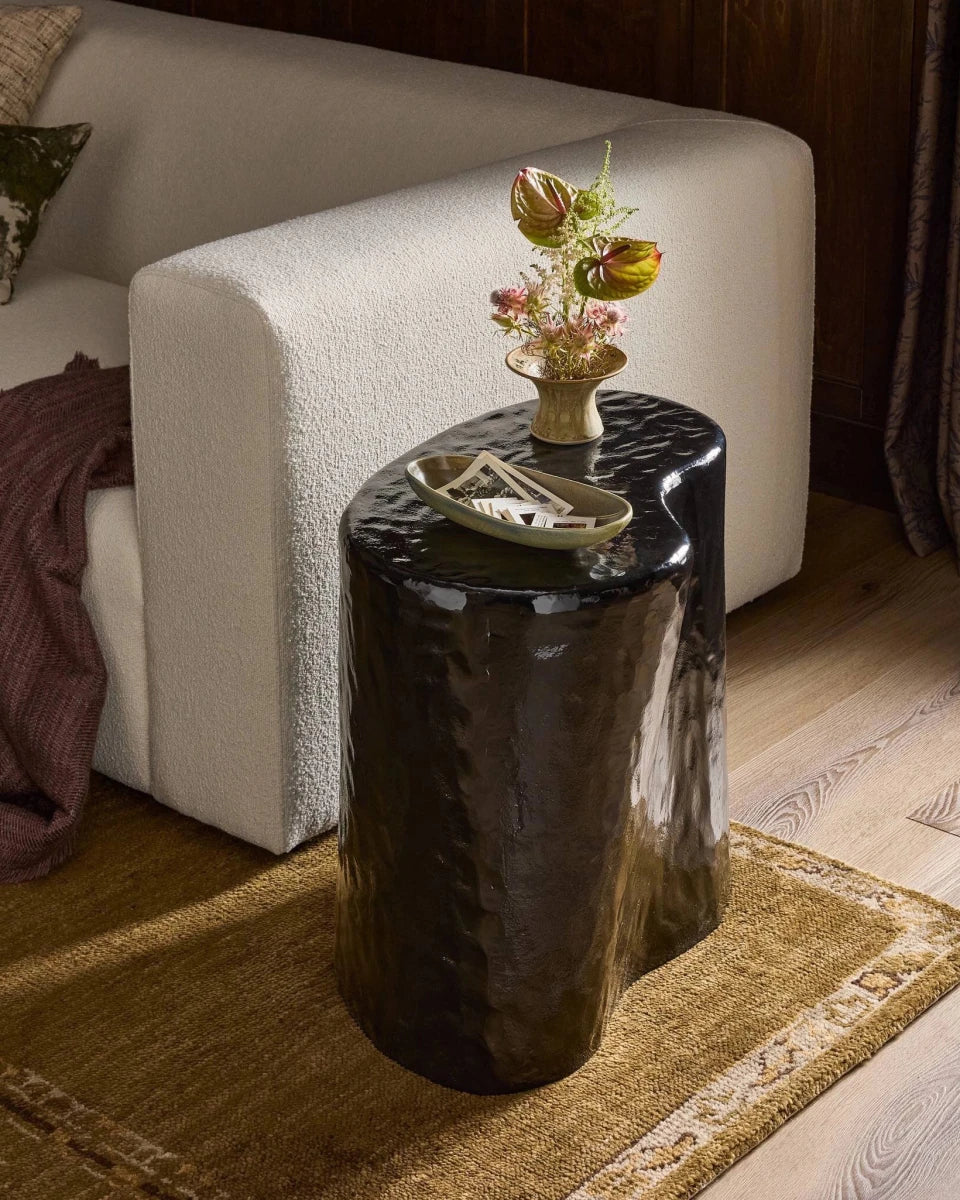 Glossy Black Cast Aluminum