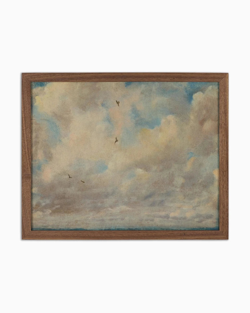 40" x 32" / Walnut Frame