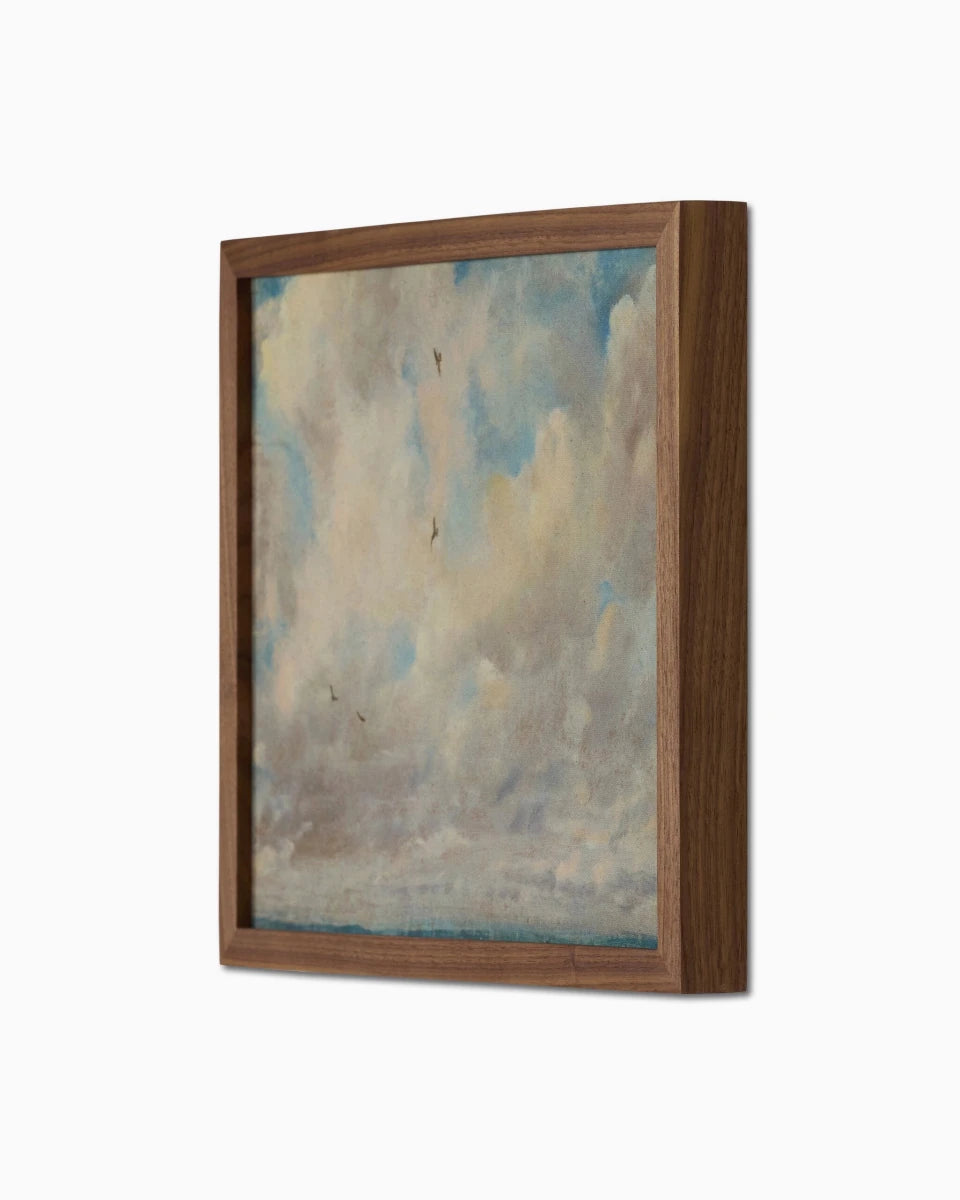 18" x 14.5" / Walnut Frame