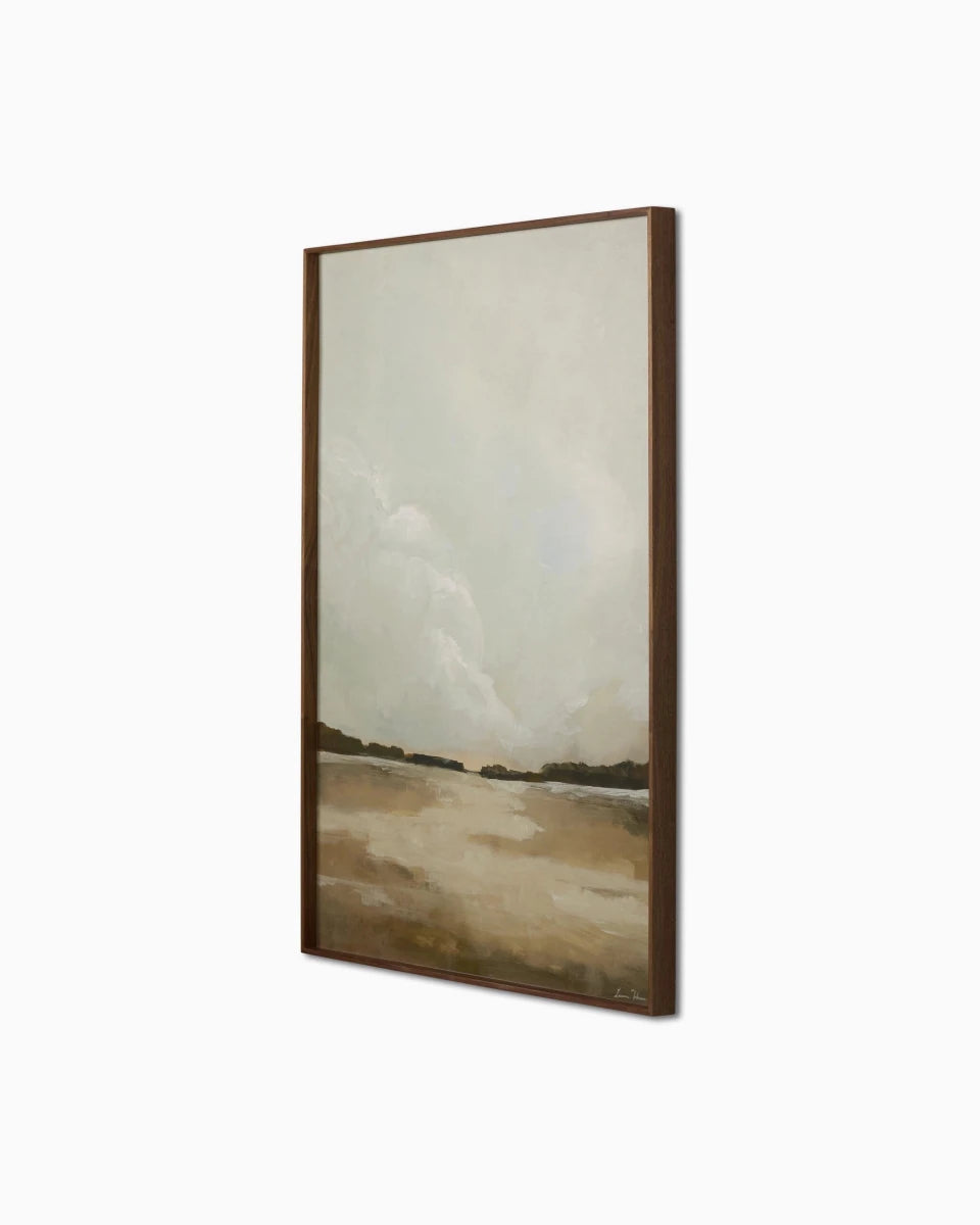 30" x 40" / Walnut Floater