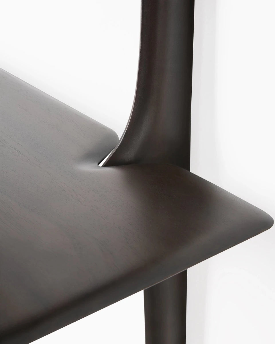 Dark Brown Mahogany / 5 Shelves