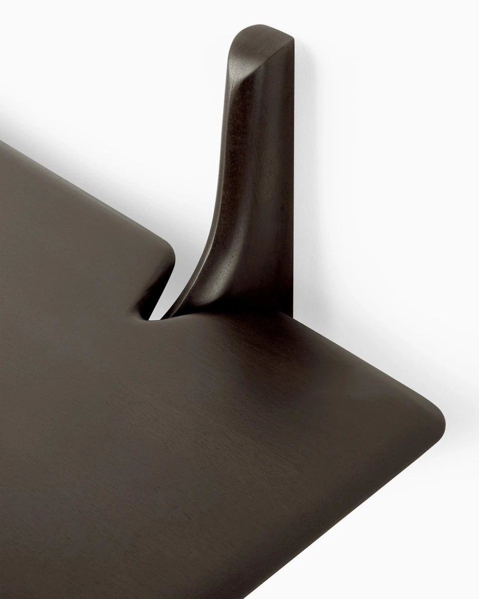Dark Brown Mahogany / 1 Shelf (39.5")