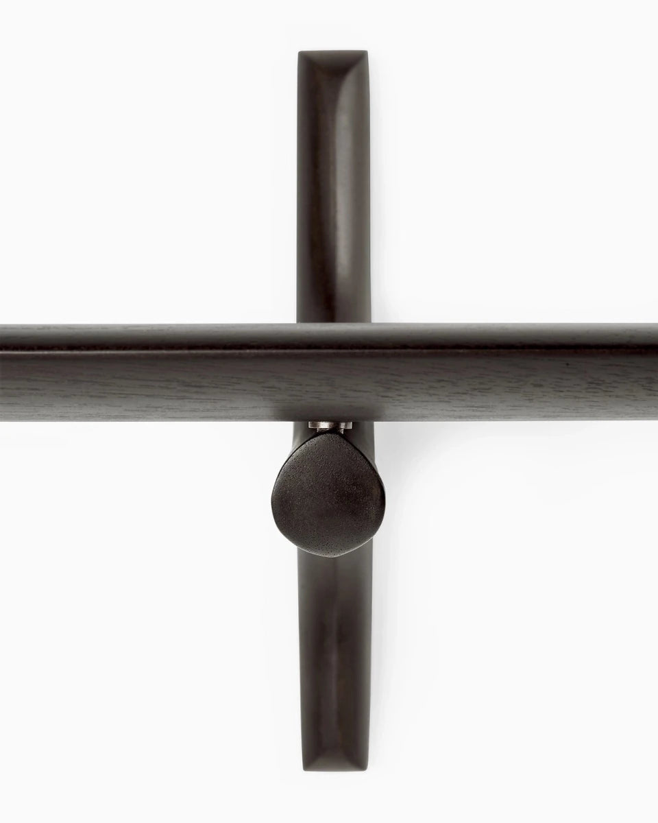 Dark Brown Mahogany / 1 Shelf (39.5")