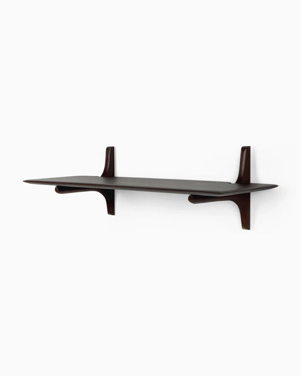 Dark Brown Mahogany / 1 Shelf (39.5")