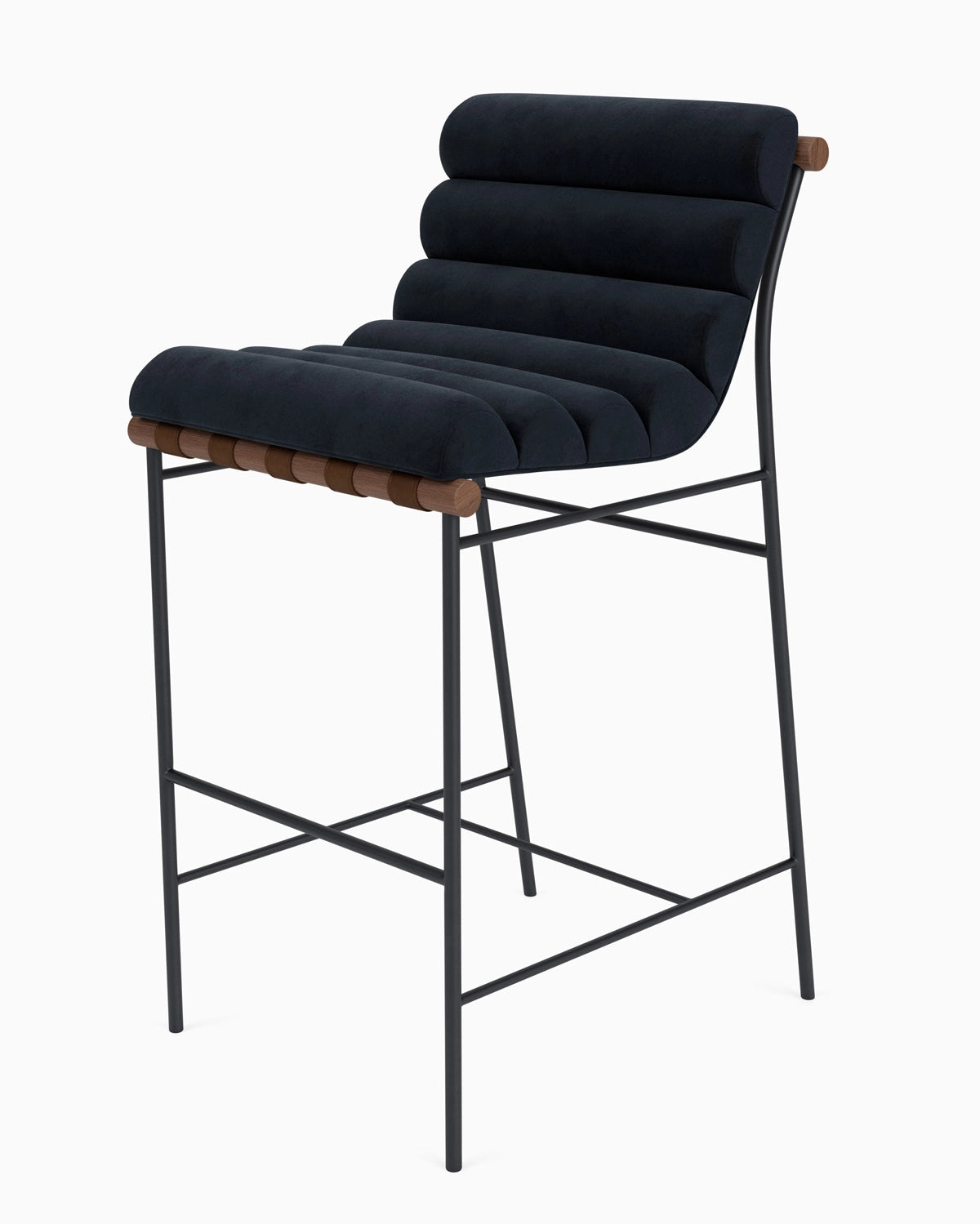 Ebony Velvet / Walnut / Bar (30" Height)