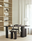 Mahogany Dark Brown / Large (78.5")
