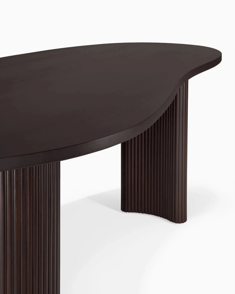 Mahogany Dark Brown / Large (78.5")