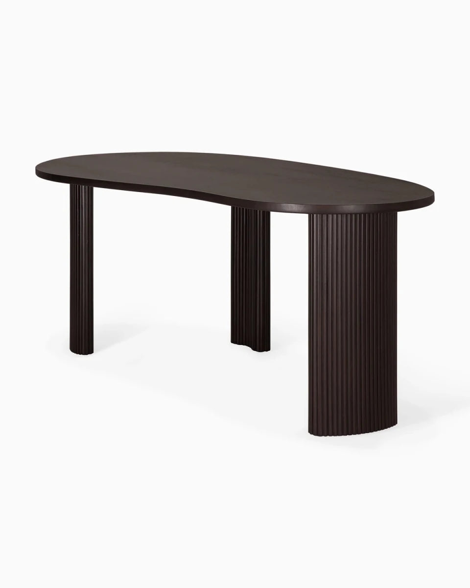 Mahogany Dark Brown / Large (78.5")