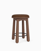 Chestnut Brown Leather Seat / Walnut