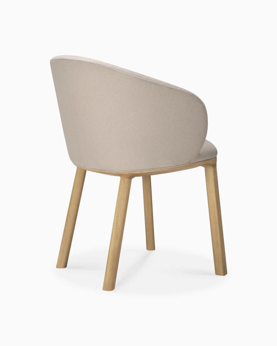 Salt Seat / Natural Oak Legs