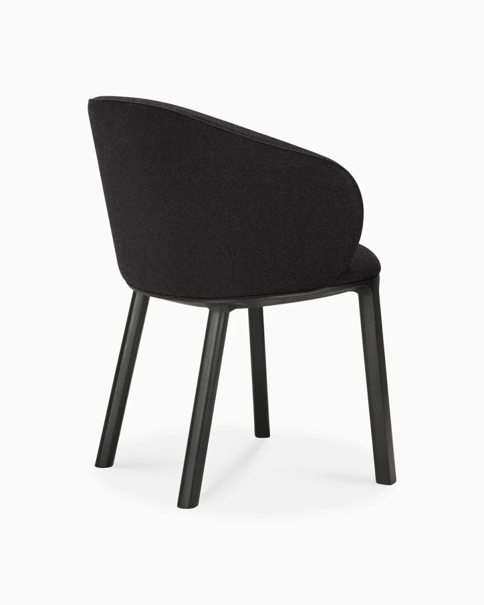 Charcoal Seat / Black Oak Legs