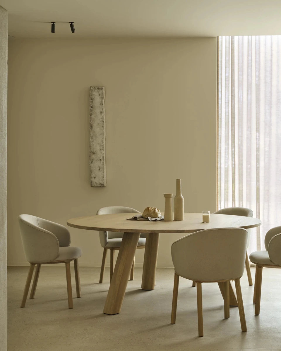 Salt Seat / Natural Oak Legs