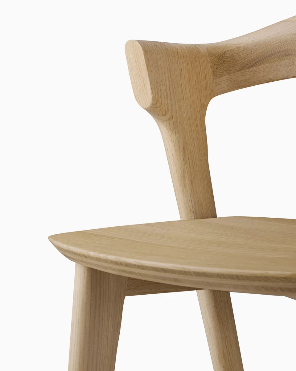 Natural Oak / No Cushion / Bar (30.5" Height)
