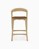 Natural Oak / Cognac Leather / Counter (26.5" Height)