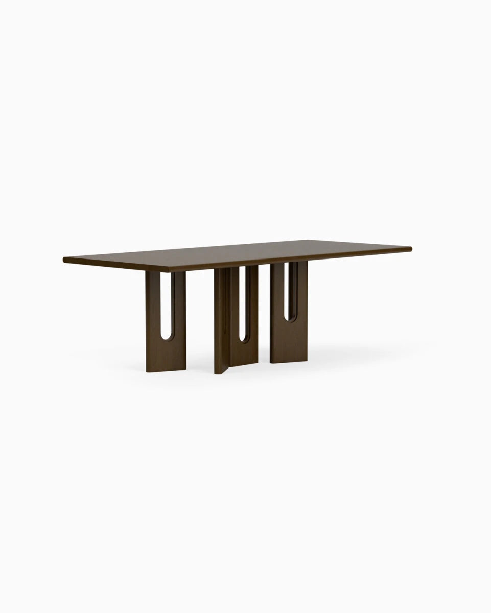 Espresso Oak / 90" length | Seats 6-8