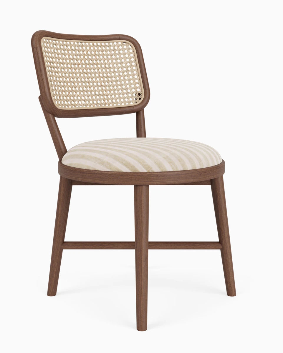 Au Lait Stripe / Walnut
