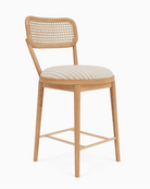 Au Lait Stripe / White Oak / Counter (24" Height)