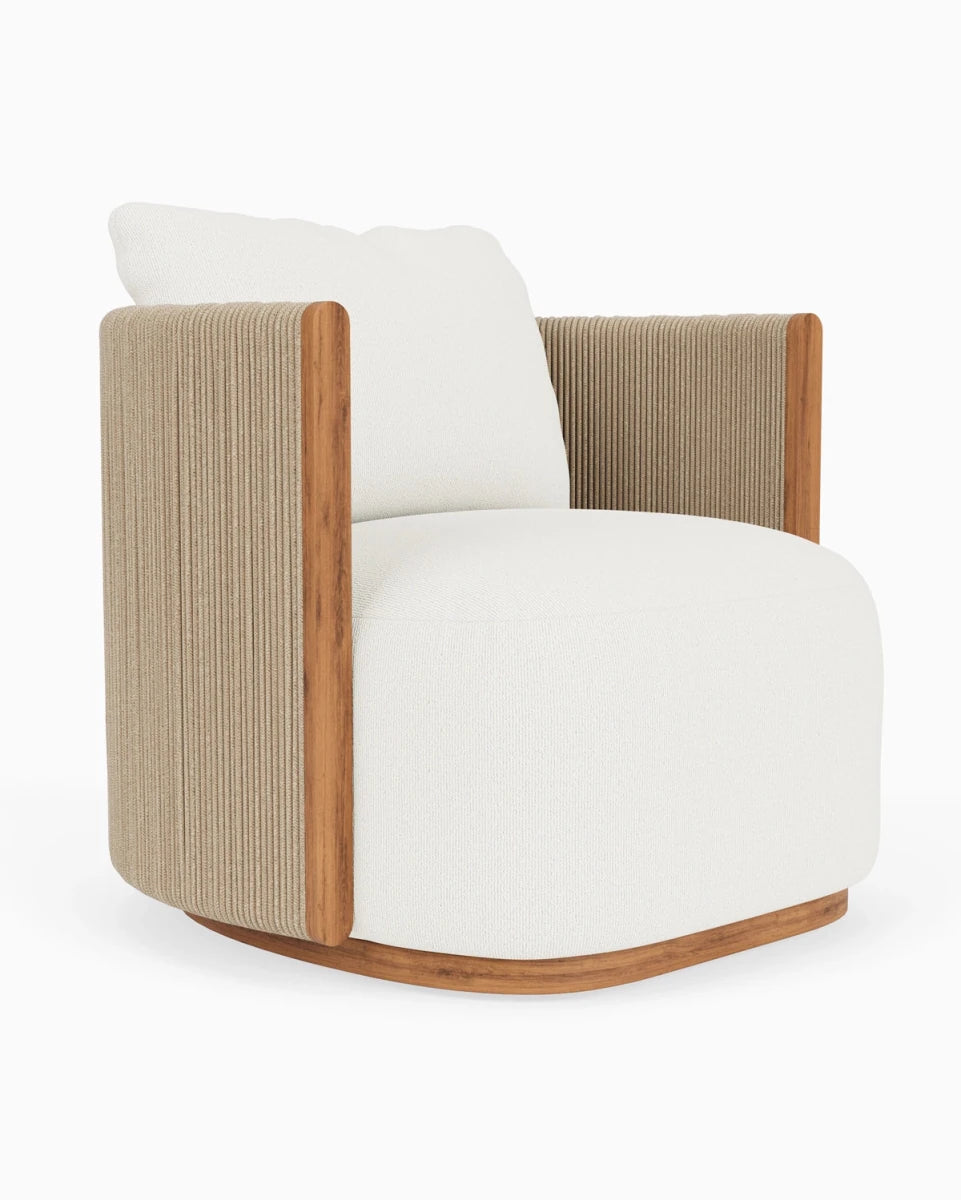 Dove FIQA Boucle / Tan Outdoor Rope