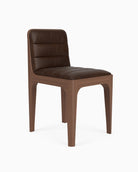 Maple Leather Seat / Walnut Frame