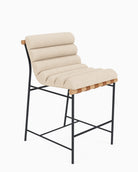 Oat Woven / White Oak / Counter (24" Height)